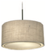 COLGANTE C/TAPA PLATIL PANTALLA CAAMO CC6601 1XE27